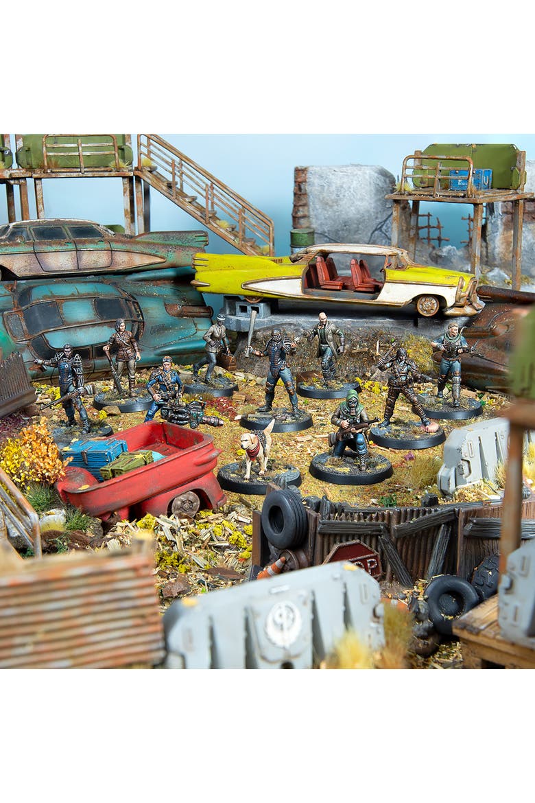 Modiphius Entertainment Fallout Miniatures Wasteland Survivors Core Box, Alternate, color, Multicolored