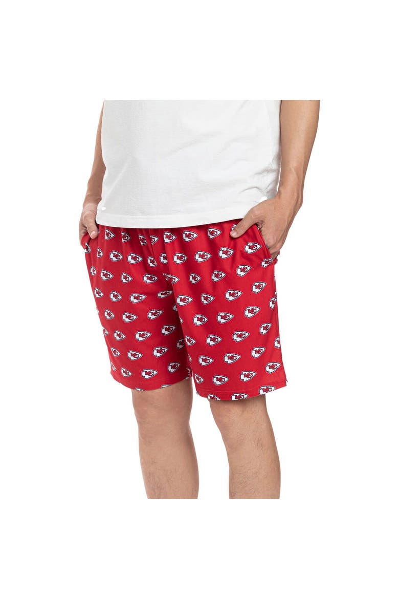 Men's Concepts Sport Red Kansas City Chiefs Gauge Jam Two-Pack Shorts Set, Alternate, color, Red