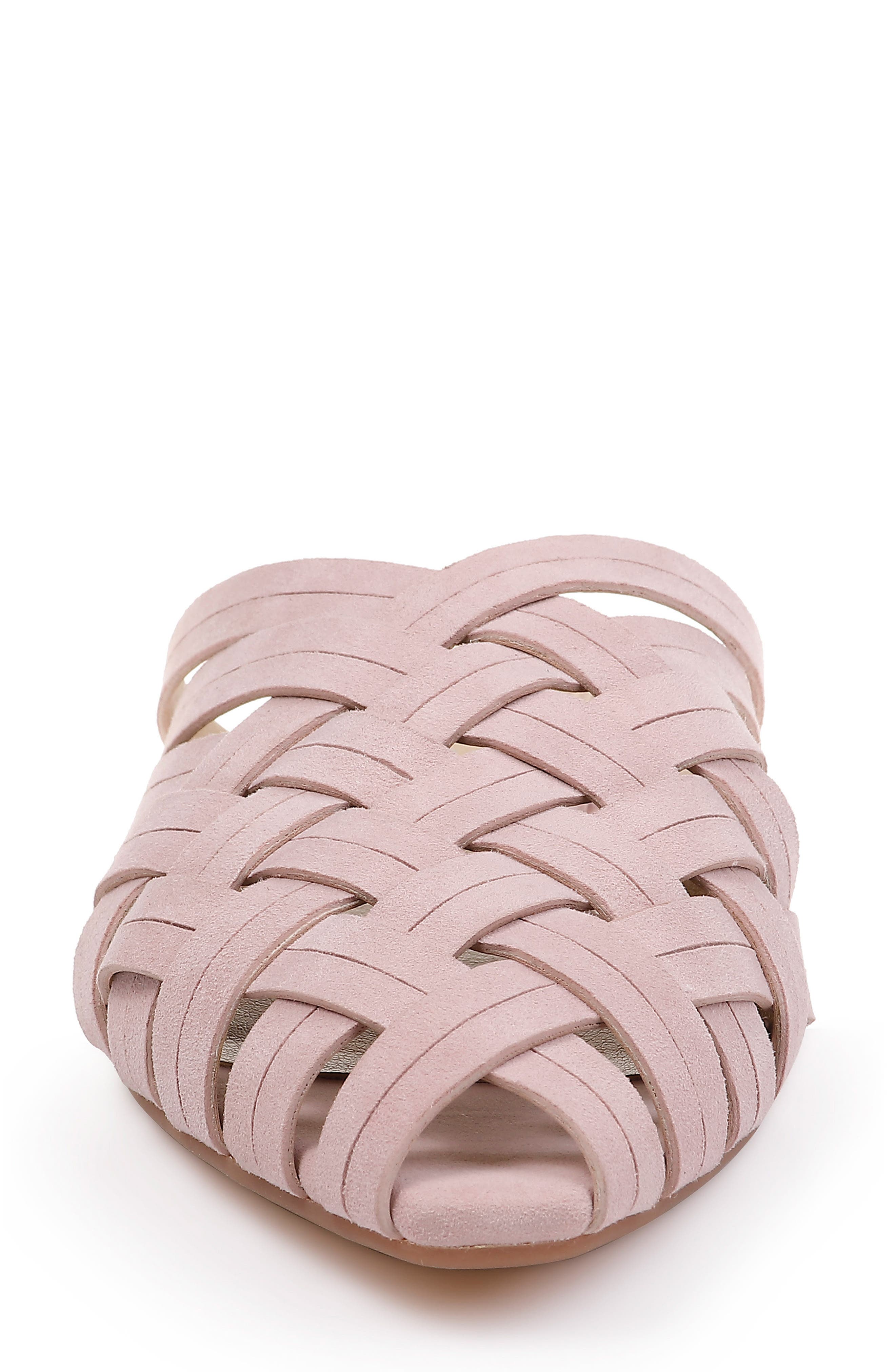 Sherwood Mule, Alternate, color, ROSE SUEDE