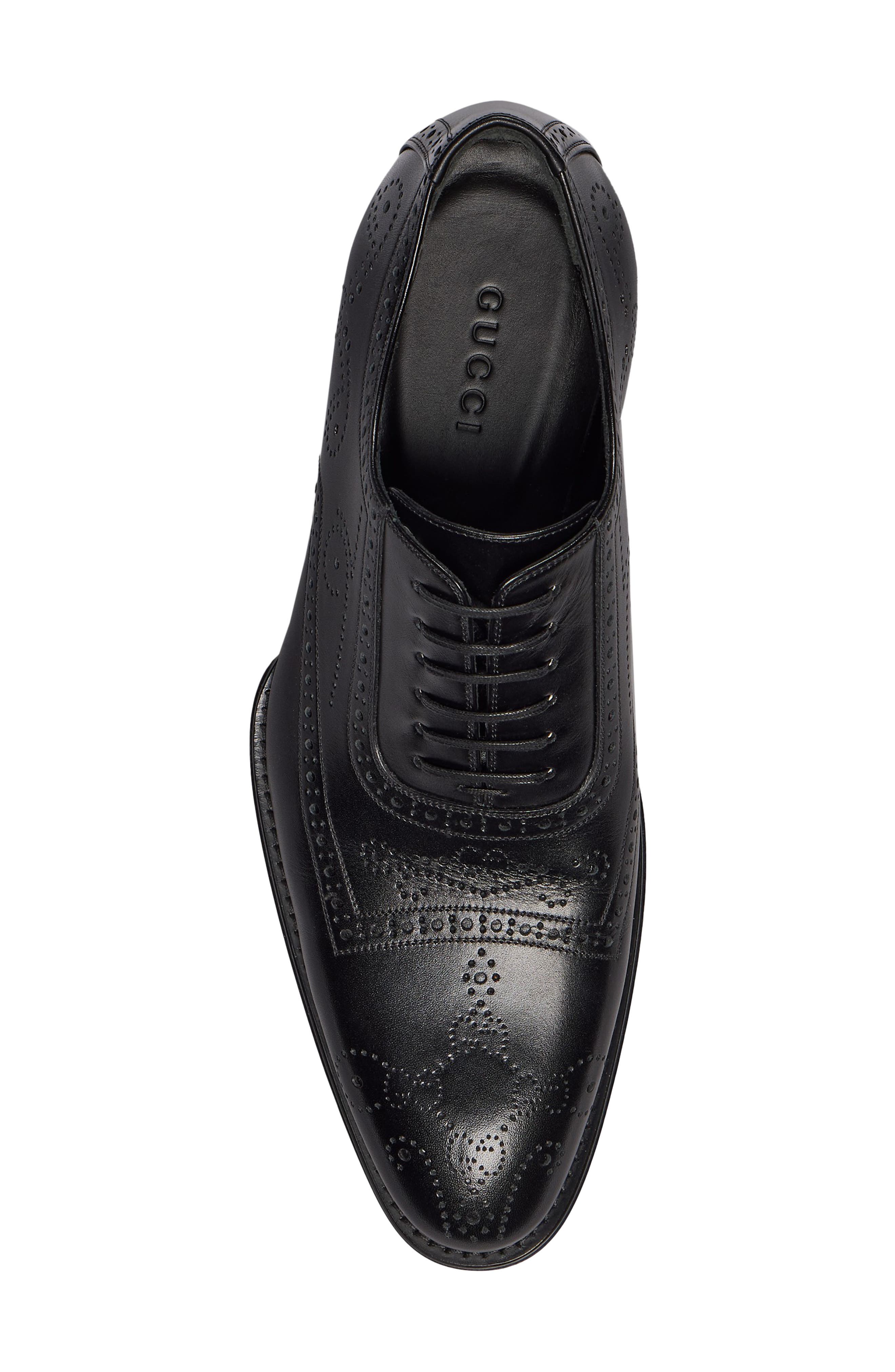 Brogue Oxford, Alternate, color, 1000 BLACK