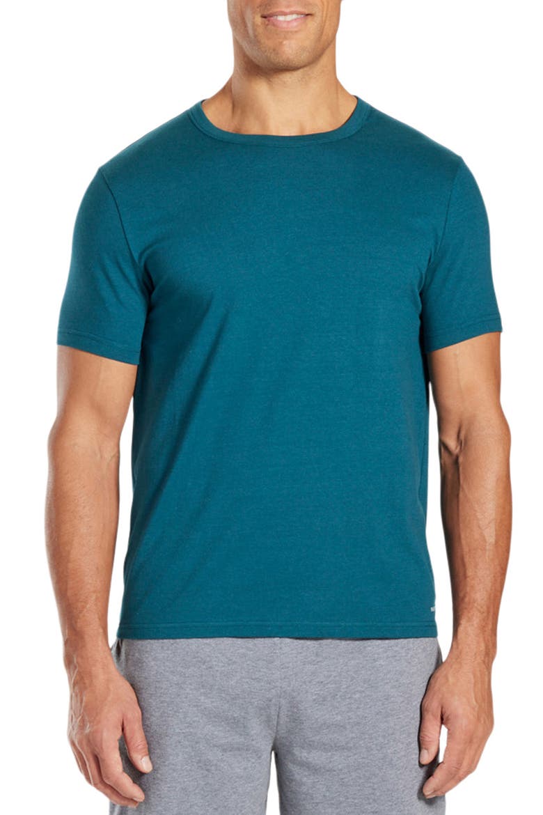 Classic Crewneck Undershirt, Main, color, DARK TEAL