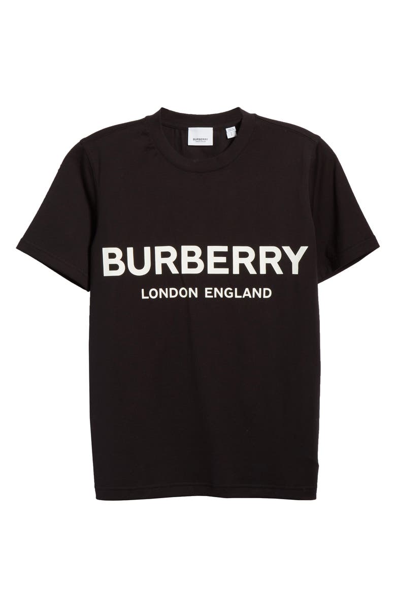 Burberry Logo Print Tee, Alternate, color, 