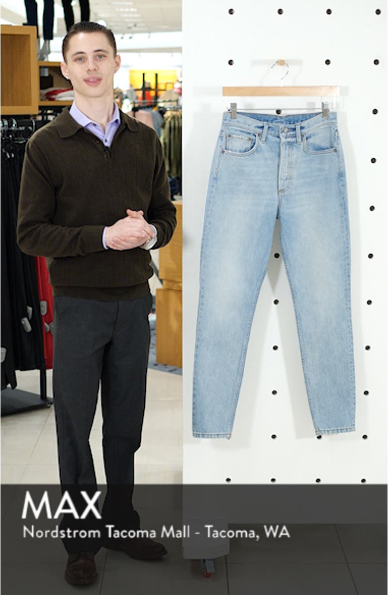 The Billy High Waist Ankle Skinny Jeans, sales video thumbnail