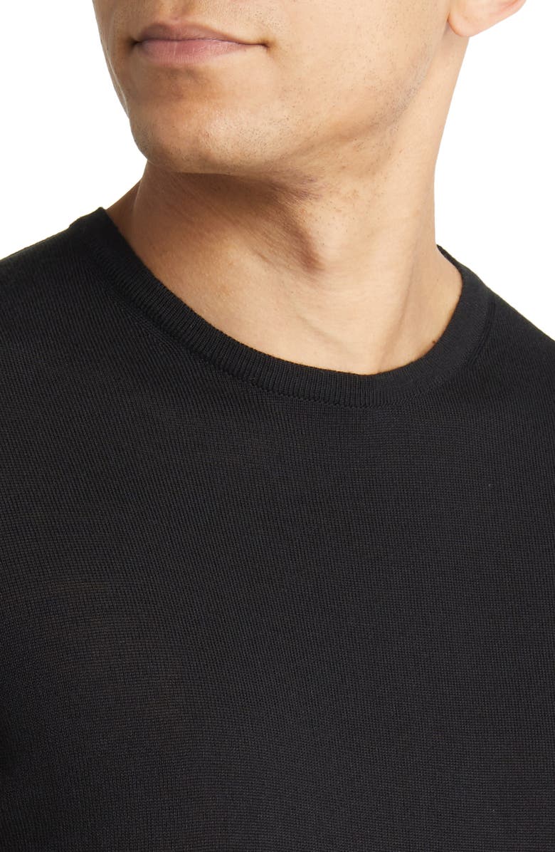 Emanuel Berg Fine Gauge Merino Wool Crewneck Sweater, Alternate, color, 