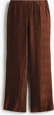 H&M Crinkled Pull-on Trousers