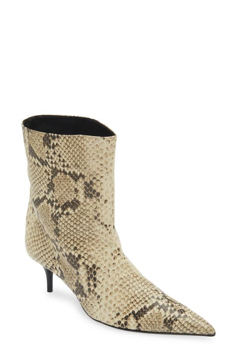 Frances Pointed Toe Bootie (Women)