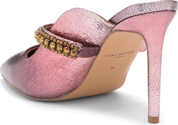 Duke Embellished Mule Pump