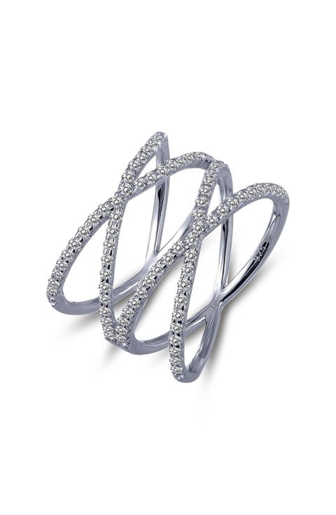 Double Crisscross Ring