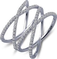 Lafonn Double Crisscross Ring