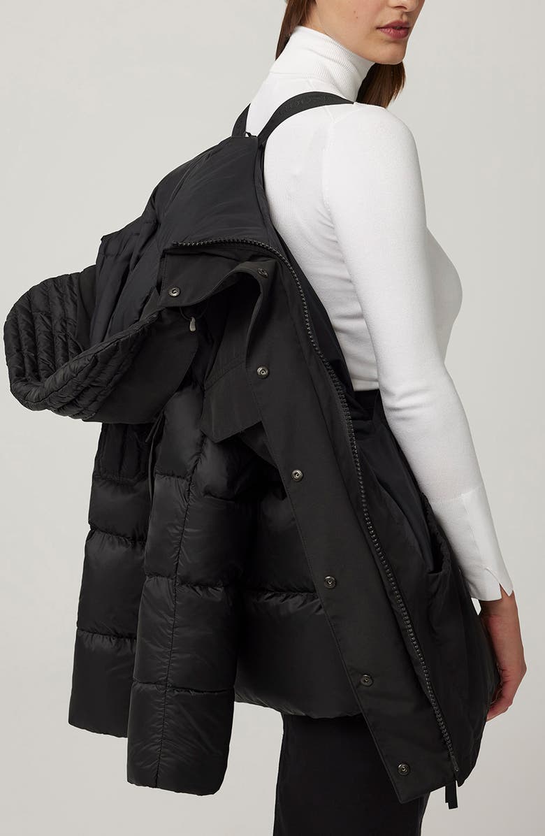 Canada Goose Paradigm Expedition Black Label Mixed Media Water Repellent 750 Fill Power Down Parka, Alternate, color, 