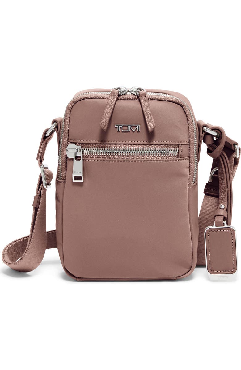 TUMI Persia Crossbody Bag, Main, color, Light Mauve