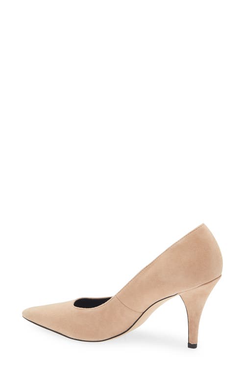 Nordstrom Lexxy Pointed Toe Pump In Tan Light