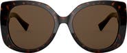 Versace 56mm Butterfly Sunglasses
