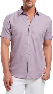Robert Graham Odyssey Short Sleeve Woven Button-Up Shirt
