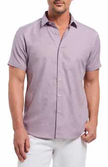 Robert Graham Odyssey Short Sleeve Woven Button-Up Shirt