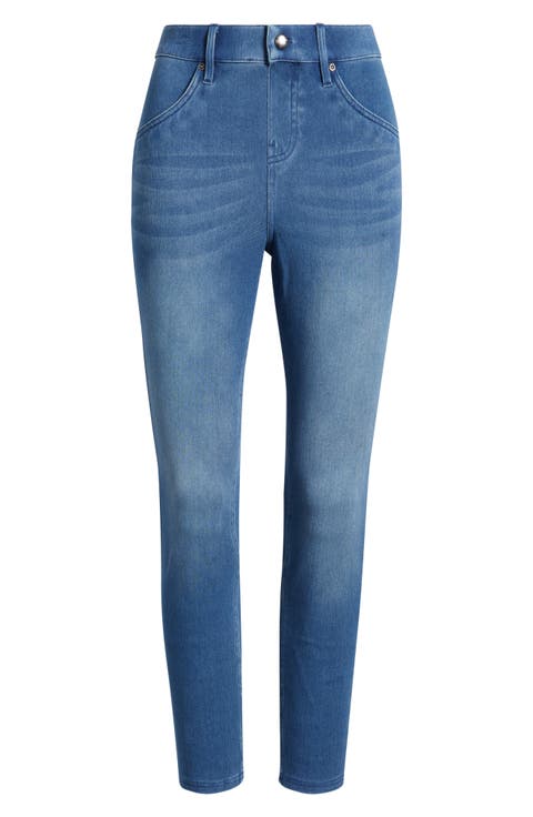 Ultra Ultrasoft High Rise Denim Skimmer Leggings (Regular & Plus Size)