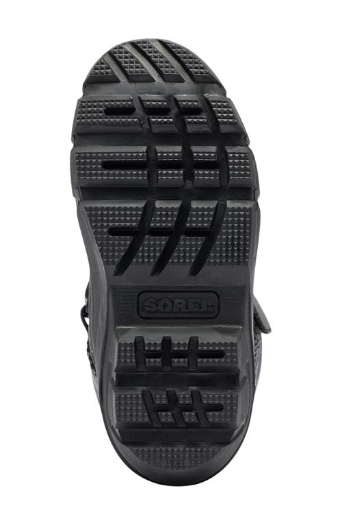 Sorel Kids' Flurry Waterproof Snow Boot In Black