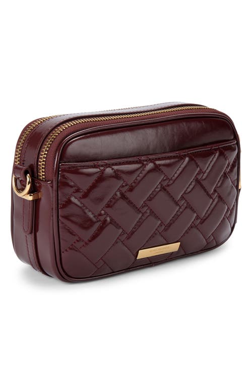 Kurt Geiger London Small Kensington Leather Camera Bag In Red