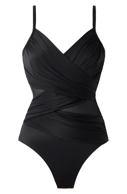 Miraclesuit ® Mystify Underwire One-piece Swimsuit In Black