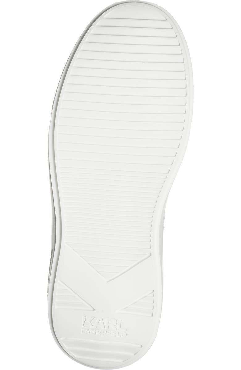 KARL LAGERFELD PARIS Plain Toe Sneaker, Alternate, color, Cement