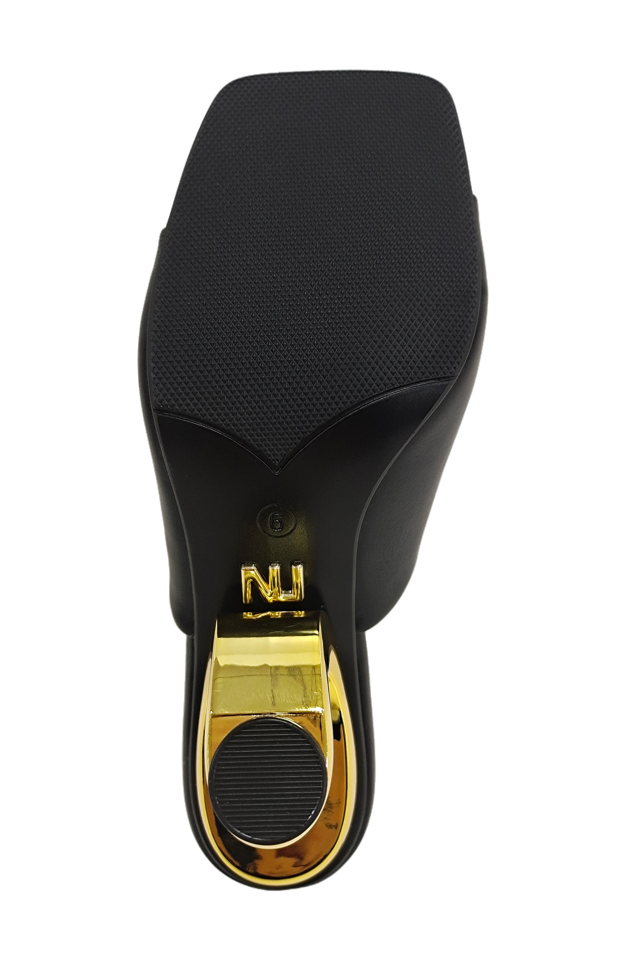 NINETY UNION Gypsy Square Toe Mule, Alternate, color, Black