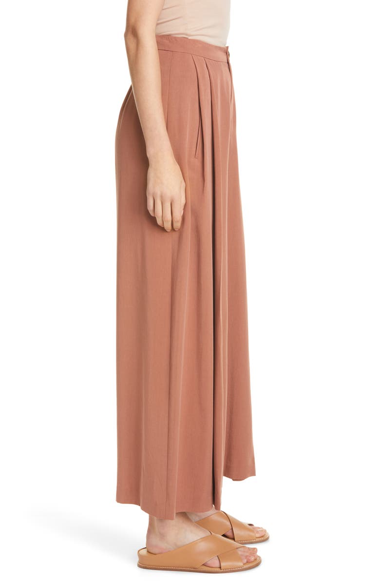 Vince Pleated Culottes, Alternate, color,