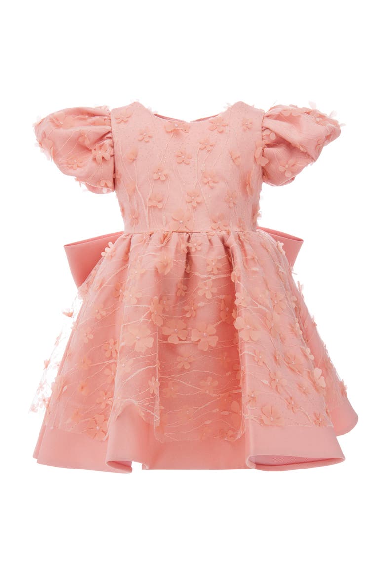 Moneta Dress, Main, color, Coral