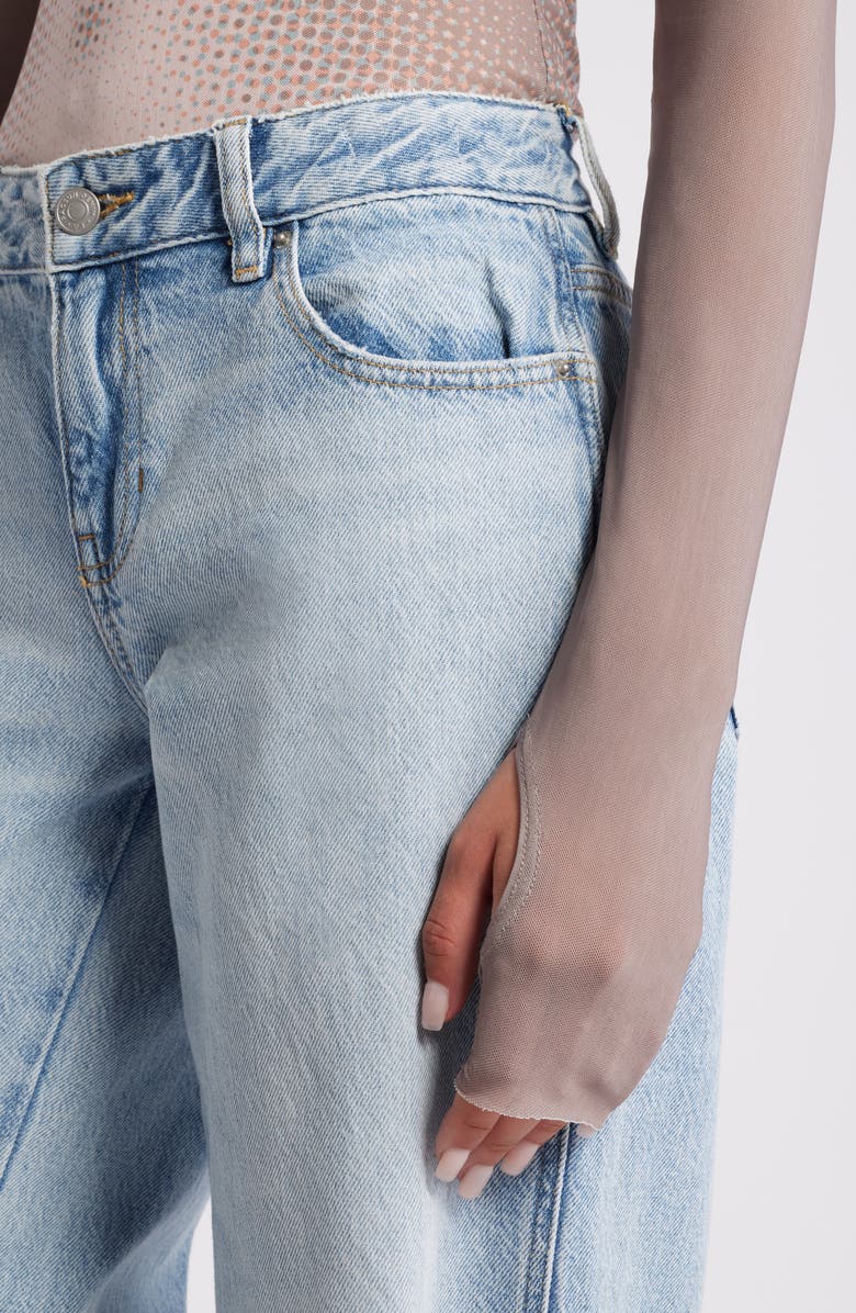 AFRM Kaylee Print Mesh Top, Alternate, color,