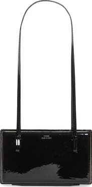 TOTEME Cocktail Patent Leather Shoulder Bag