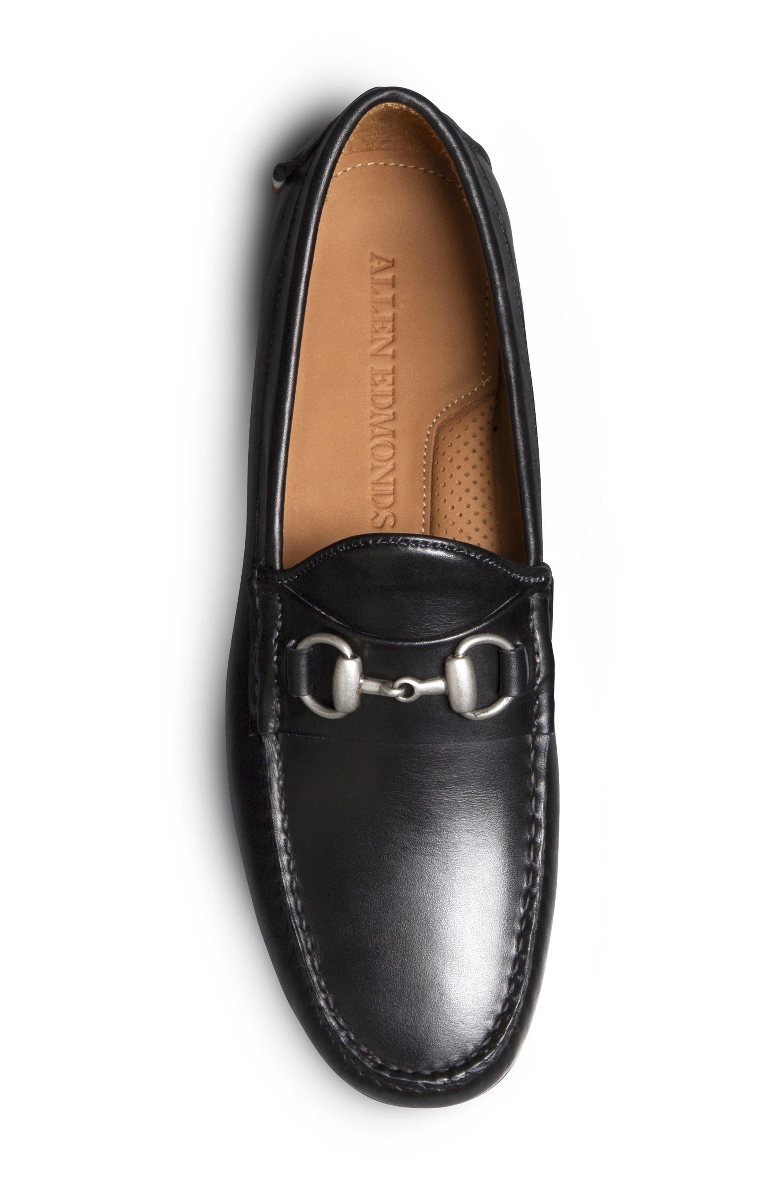 Allen Edmonds Sebastian Bit Driving Loafer, Alternate, color, Black