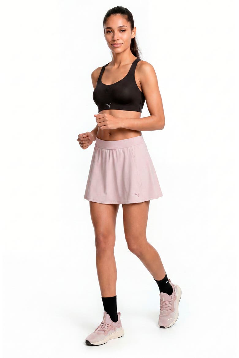 Shape Split Skort, Alternate, color, MISTY PINK