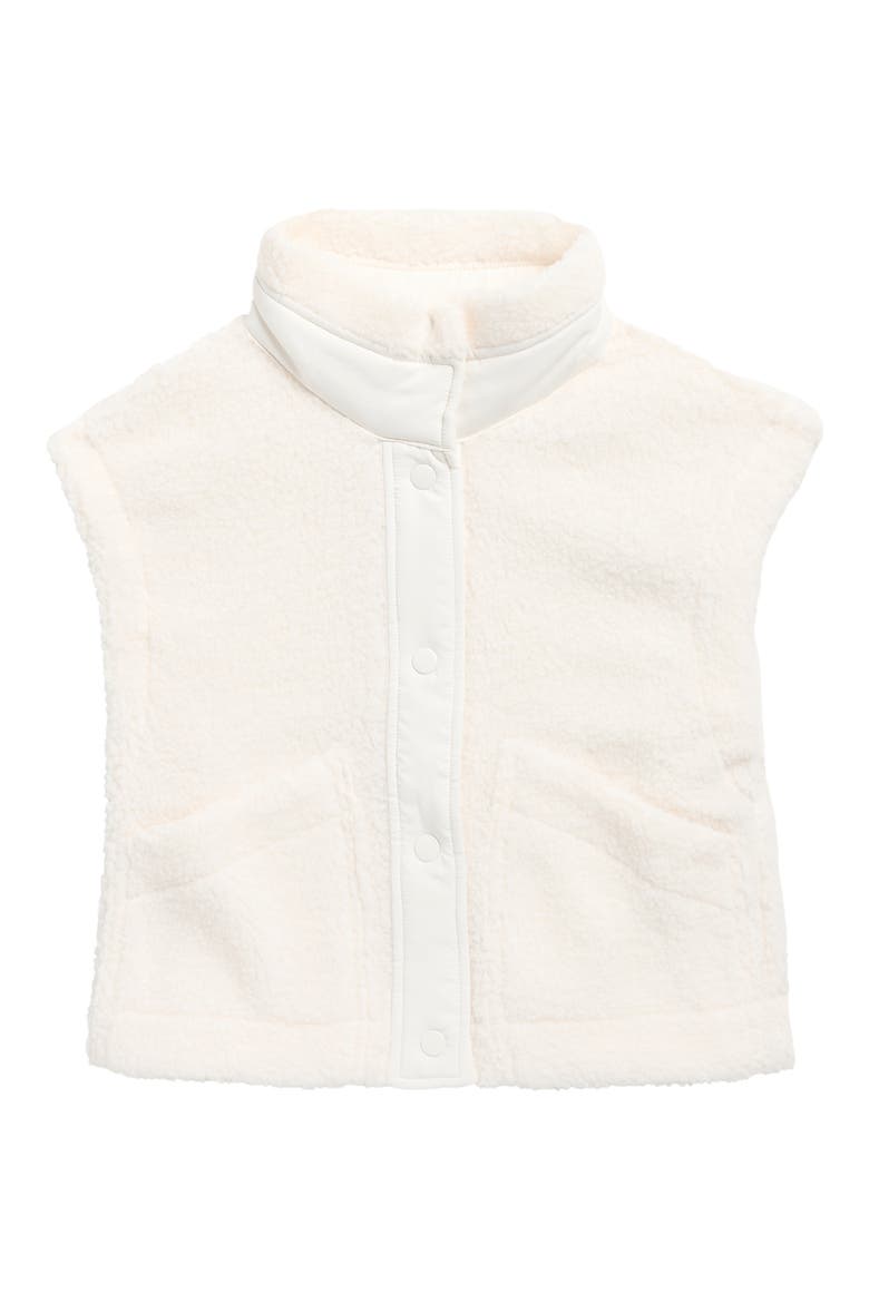 Kids' High Pile Fleece Vest, Main, color, SUGAR SWIZZLE