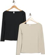 YOGALICIOUS Zenly Winslet Assorted 2-Pack T-Shirts