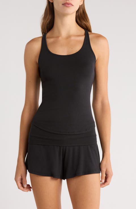 Soft Rib Racerback Pajama Tank