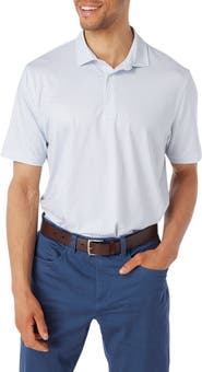 Fair Harbor Compass Print Polo