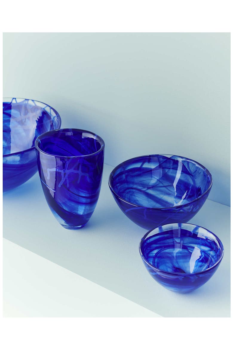 Contrast Vase, Alternate, color, BLUE