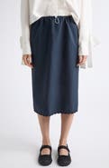 Cecilie Bahnsen Cbbria Embroidered Taffeta Midi Skirt