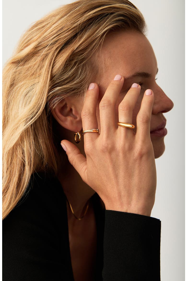 x Lucy Williams Entwine Ring, Alternate, color, MIXED SILVER/GOLD