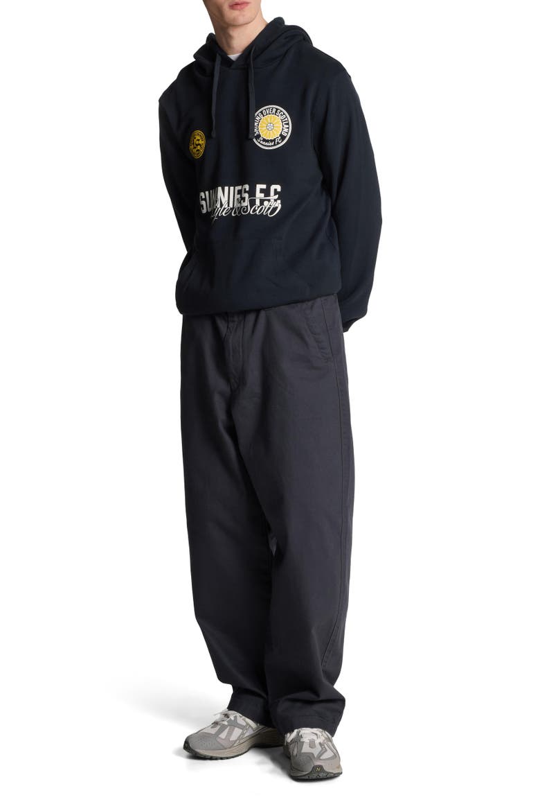 Sunnies FC Graphic Pullover Hoodie, Alternate, color, Dark Navy
