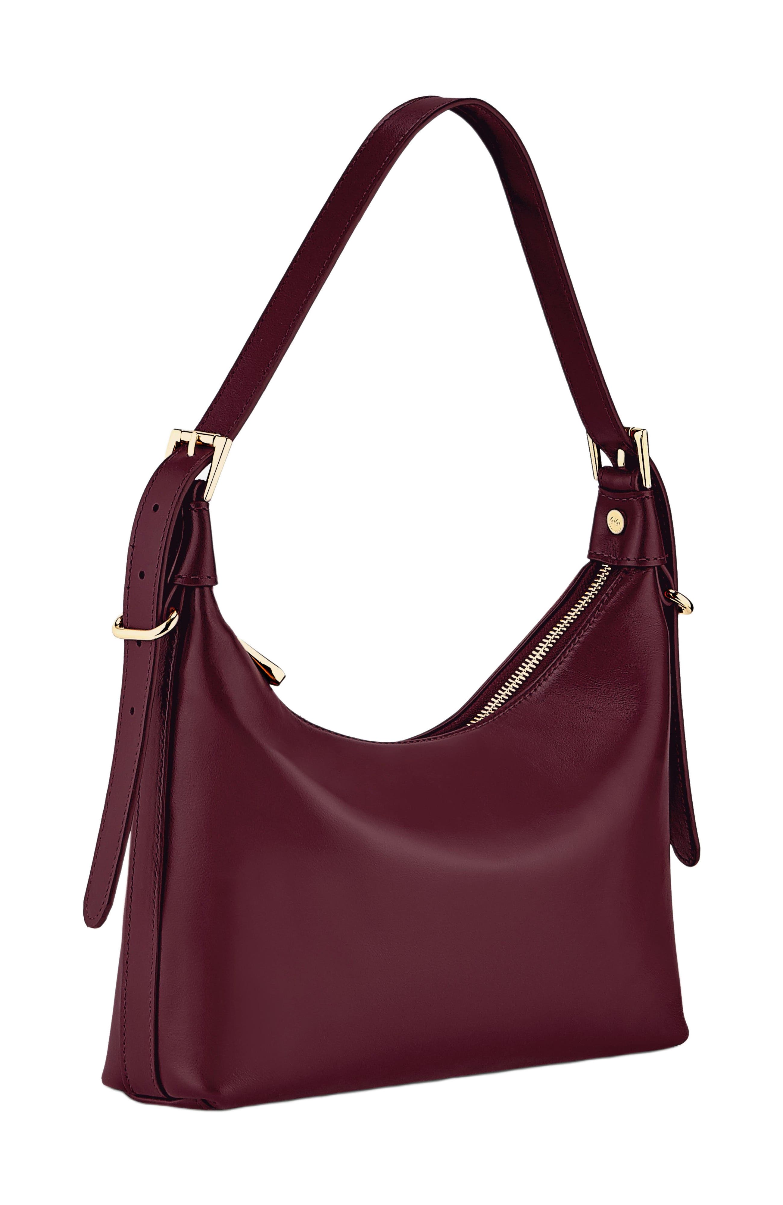 BLAKE SHOULDER BAG, Alternate, color, BORDEAUX