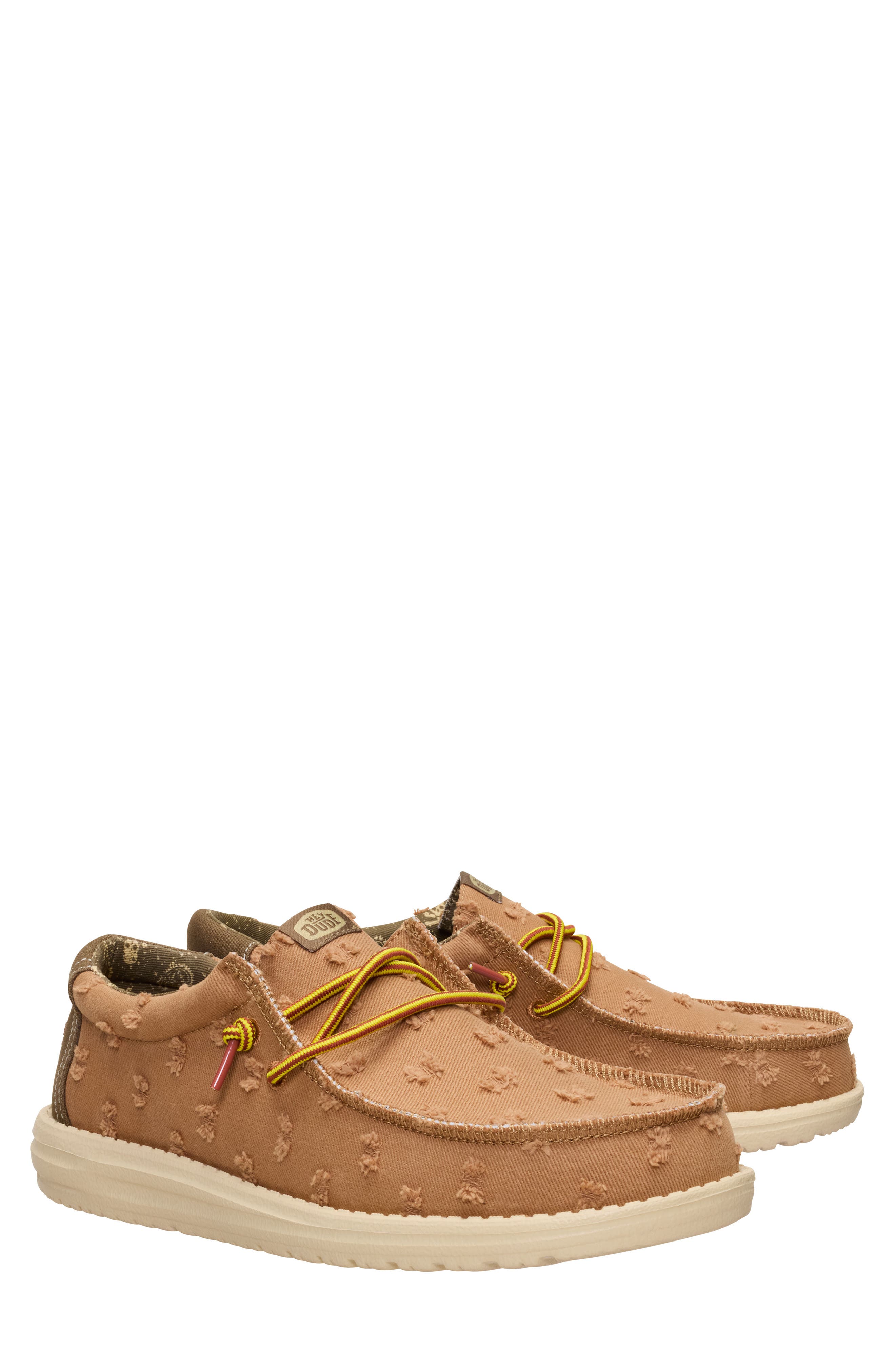 Wally Well Worn Slip On Sneaker, Alternate, color, ARGAN BROWN/ MULTI