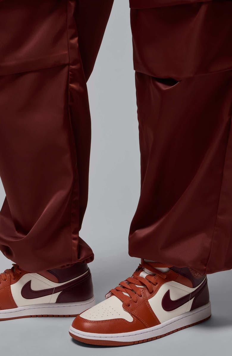 Jordan Brooklyn Water Repellent Pants, Alternate, color, Dark Pony/ Black