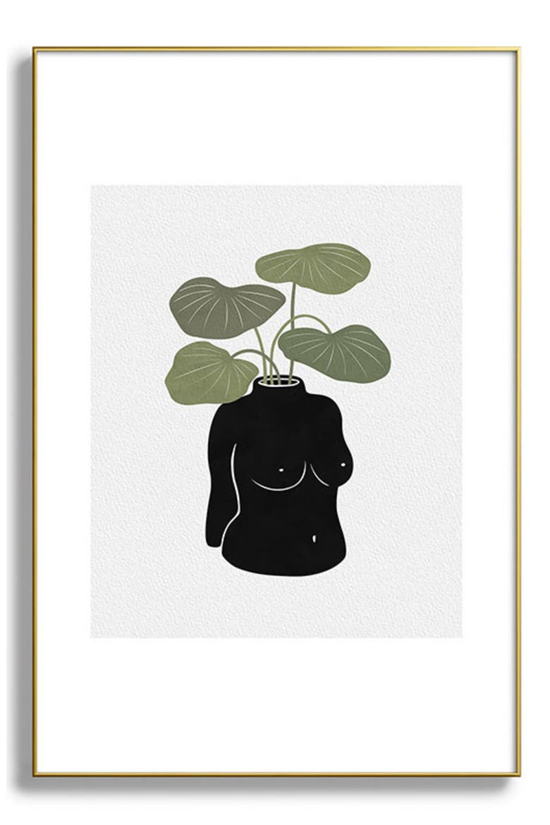 Body Tanical Vase, Main, color, GOLDEN TONES