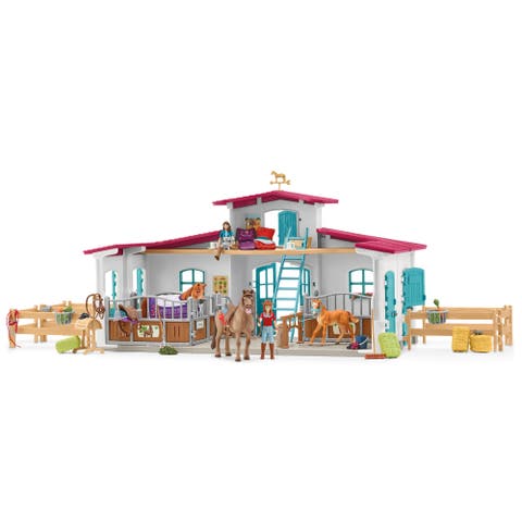 Horse Club Lakeside Riding Center, 115 Piece Playset, Toy Figurine, Kids