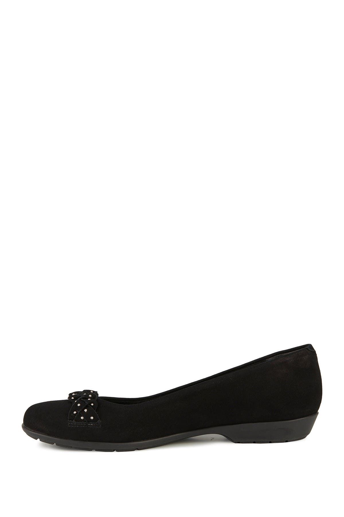 WALKING CRADLES Francesca Nubuck Leather Flat (Women) | Nordstromrack