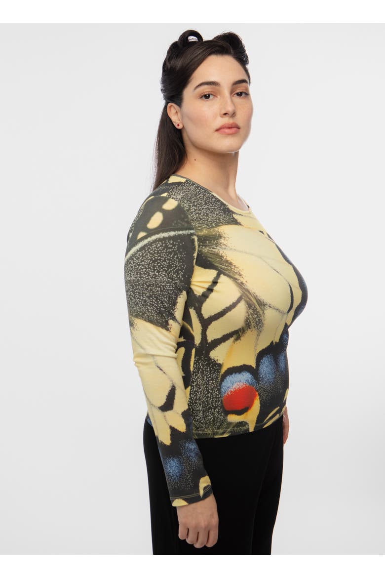 Swallowtail Long Sleeve, Alternate, color, Swallowtail