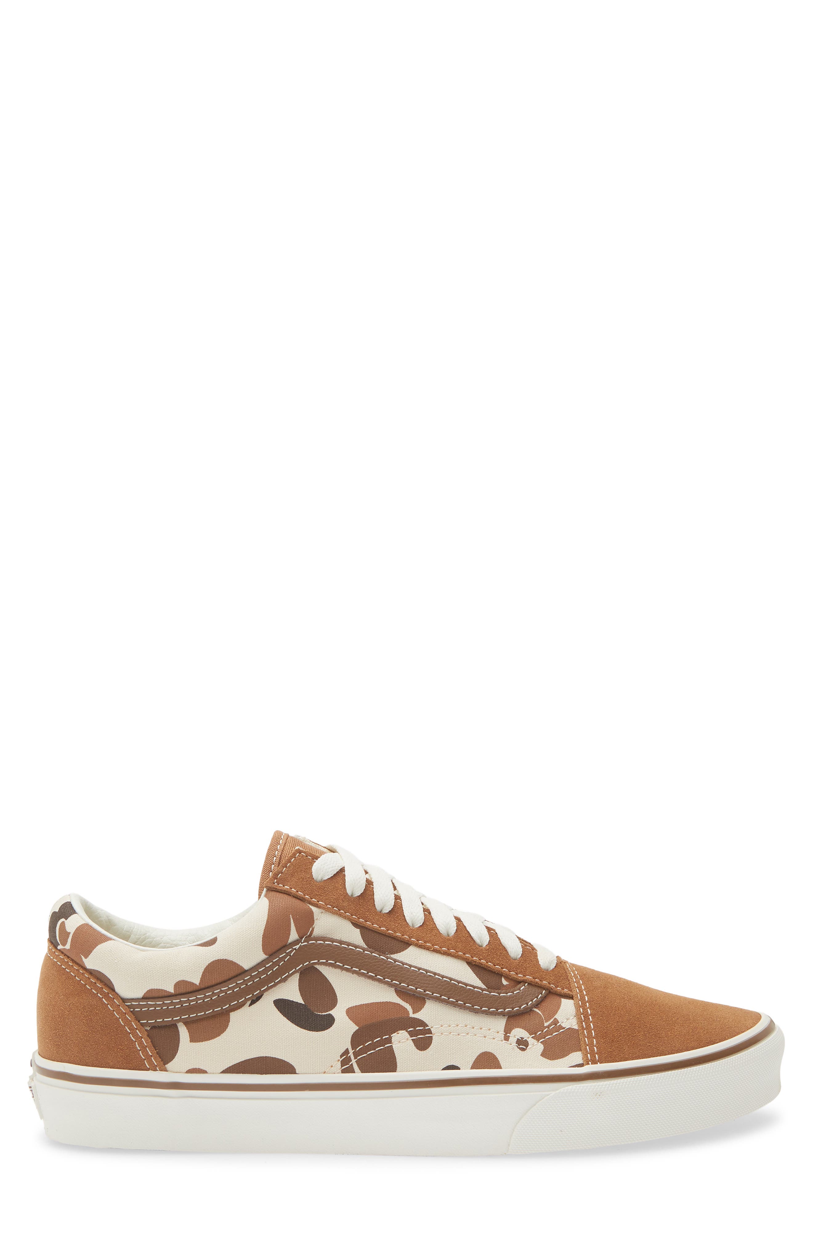 Old Skool Sneaker, Alternate, color, DUCA BROWN