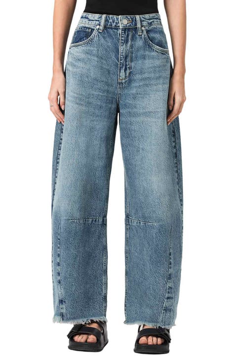 Payton Barrel Leg Jeans (Vintage Indigo)