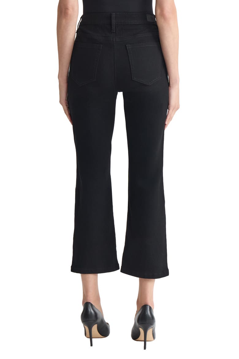 Lexington High Waist Crop Flare Jeans, Alternate, color, ONYX WASH