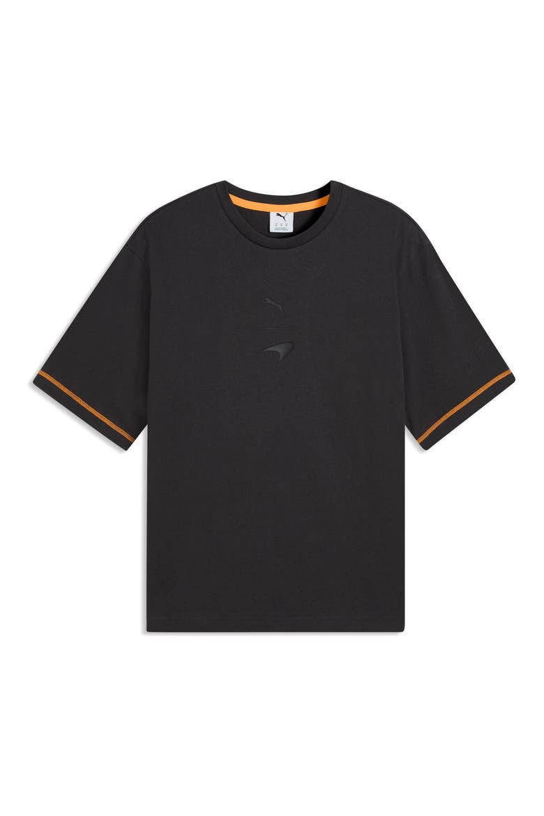 Relaxed Fit Embroidered McLaren Logo T-Shirt, Alternate, color, TITAN BLACK
